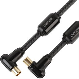 秋葉原QS7102T1D8 1.8米高品質(zhì)有線電視射頻信號線評測